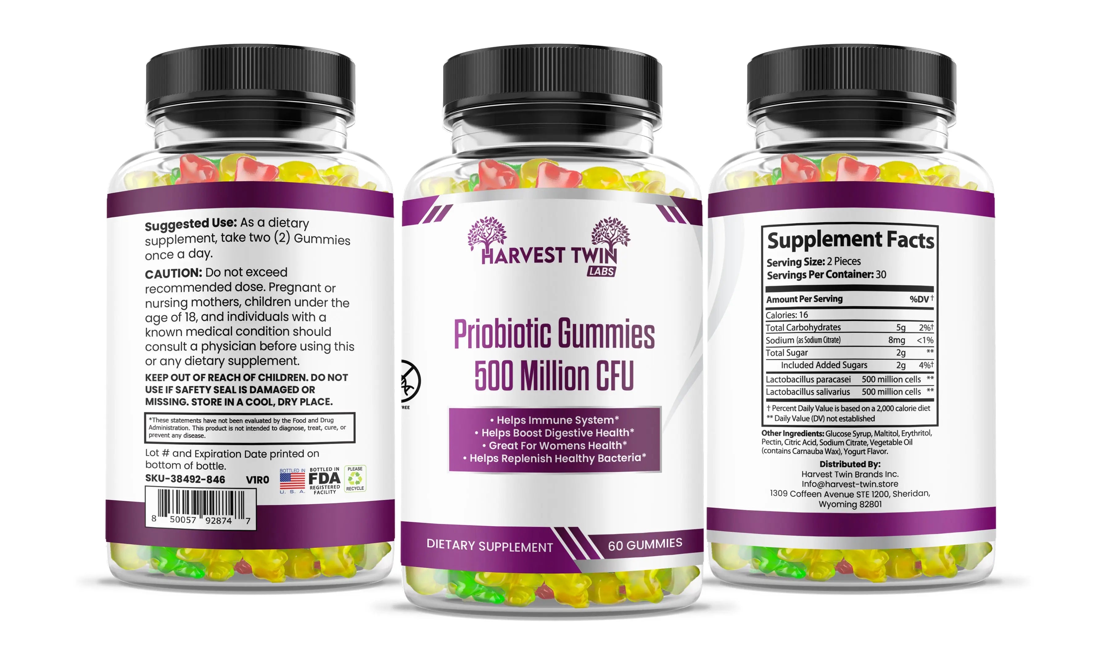 Probiotic Gummies — Digestive & Immune Support