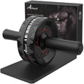 Ab Roller Wheel with Knee Pad | Core & Abdominal Strength Training | Home Gym