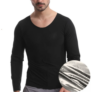 Silver Men's Long Sleeve