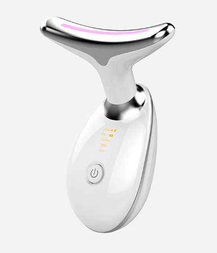 Facial & Neck Sculpting Massager — Microcurrent Skin Tightening Device