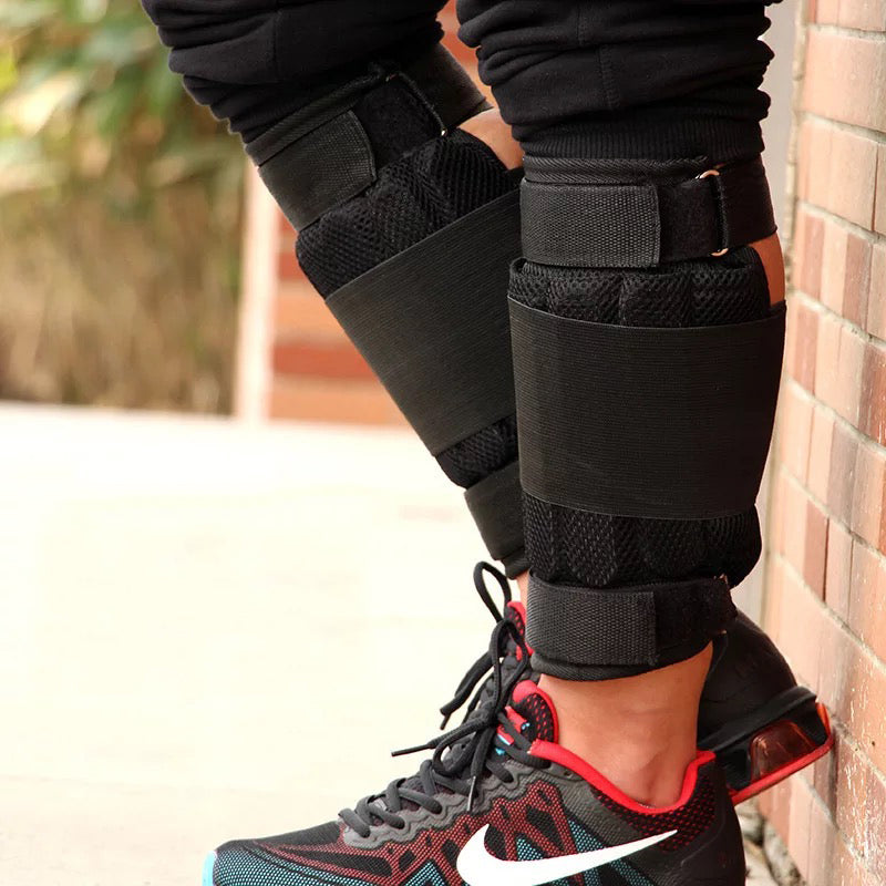 Weighted Leg Straps — Adjustable Ankle Weights for Running & Training