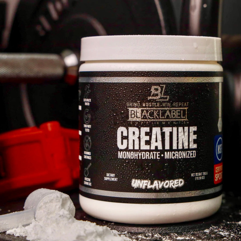 BLACKLABEL Creatine Monohydrate — NSF Certified Sport Muscle & Performance Support