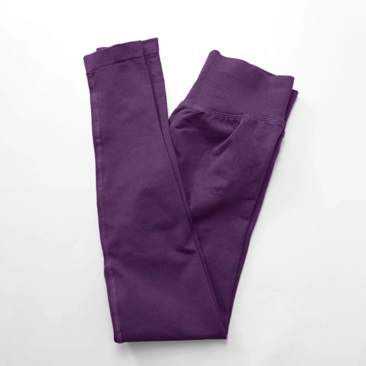 Seamless High Waist Workout Leggings — Squat Proof, Scrunch Butt, 4-Way Stretch