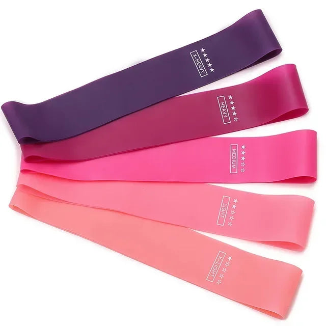 Resistance Bands Set 5 Levels — Home Gym Workout Bands for Strength & Recovery