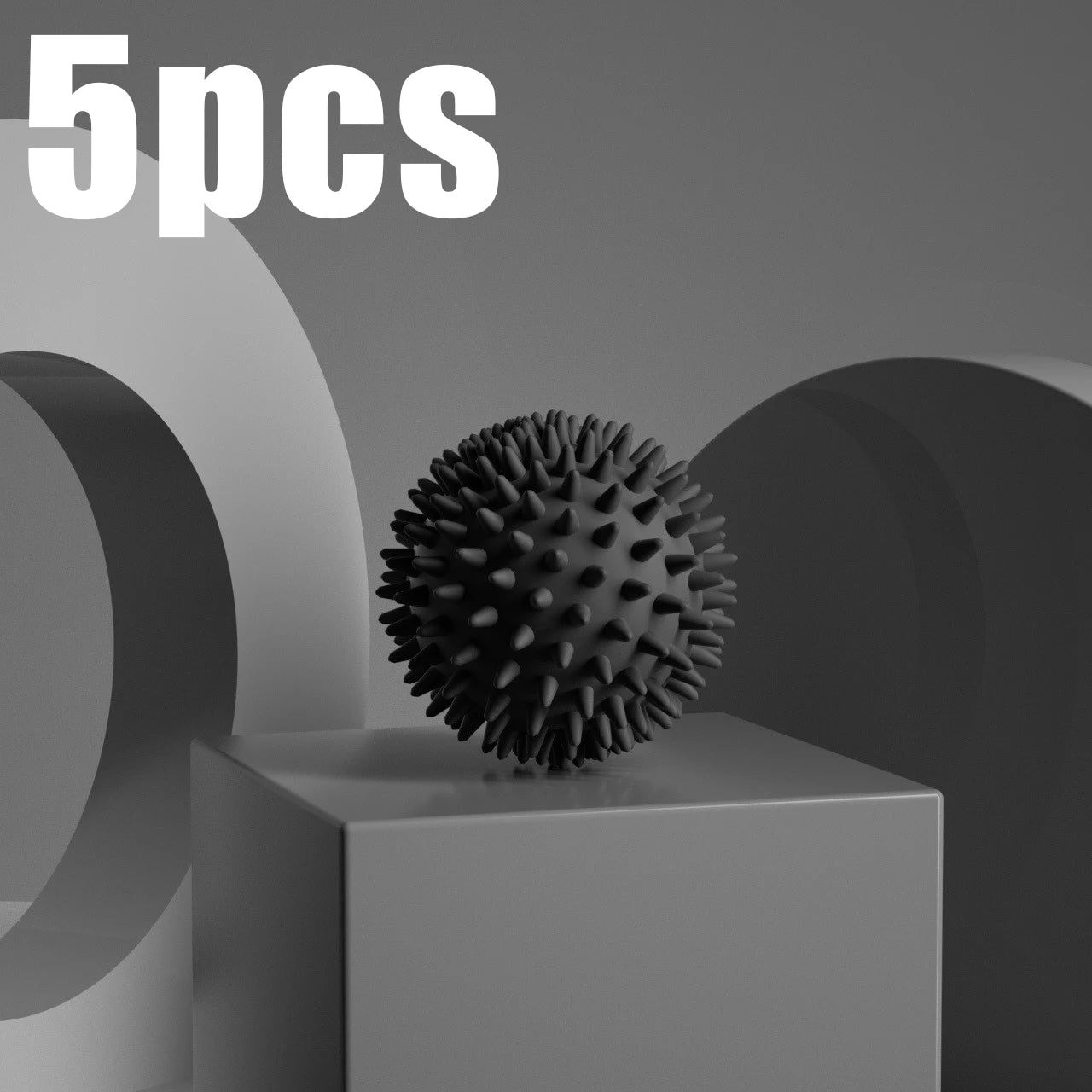 Massage Ball Set 5 Pack — Deep Tissue Trigger Point Relief for Feet, Back & Shoulders