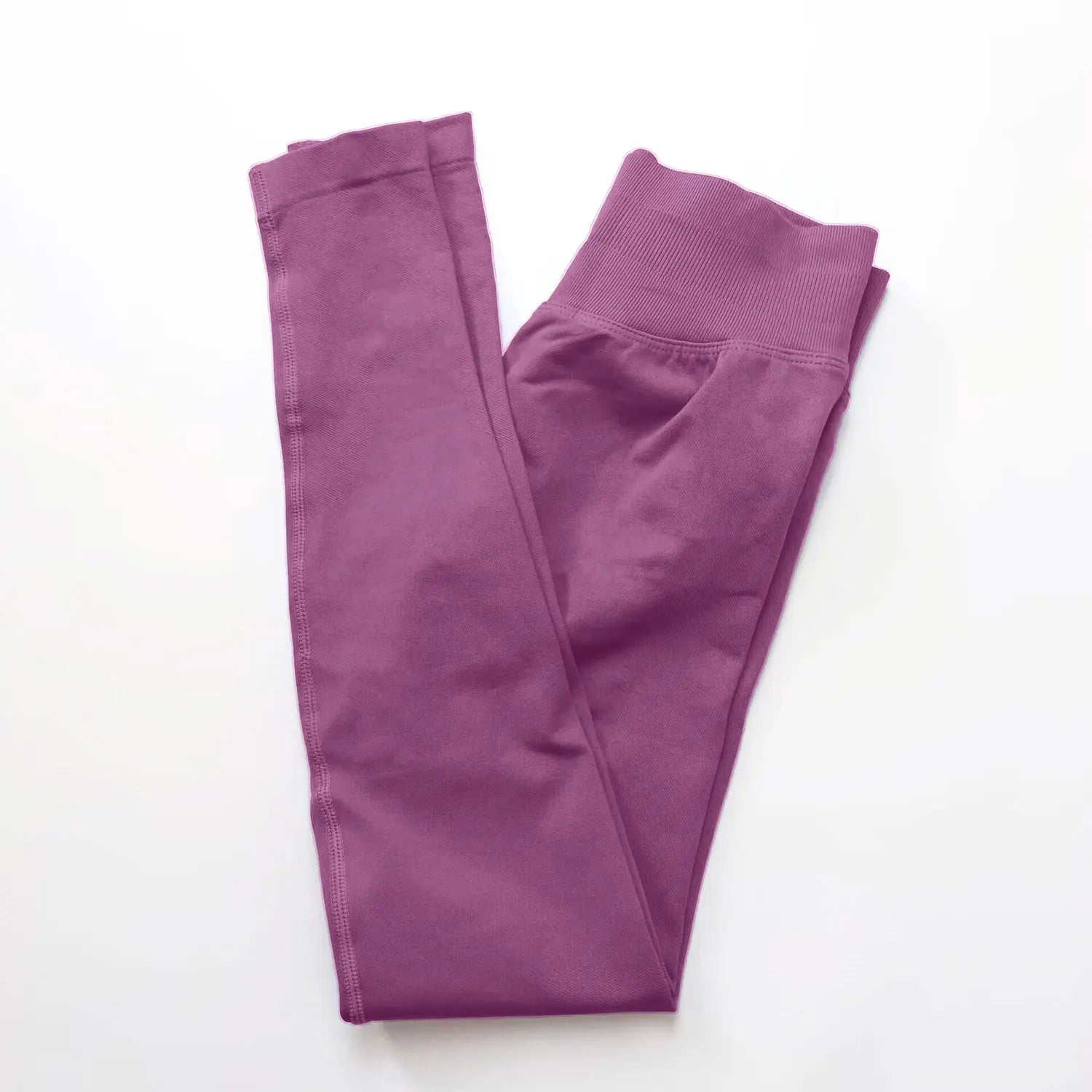 Seamless High Waist Workout Leggings — Squat Proof, Scrunch Butt, 4-Way Stretch