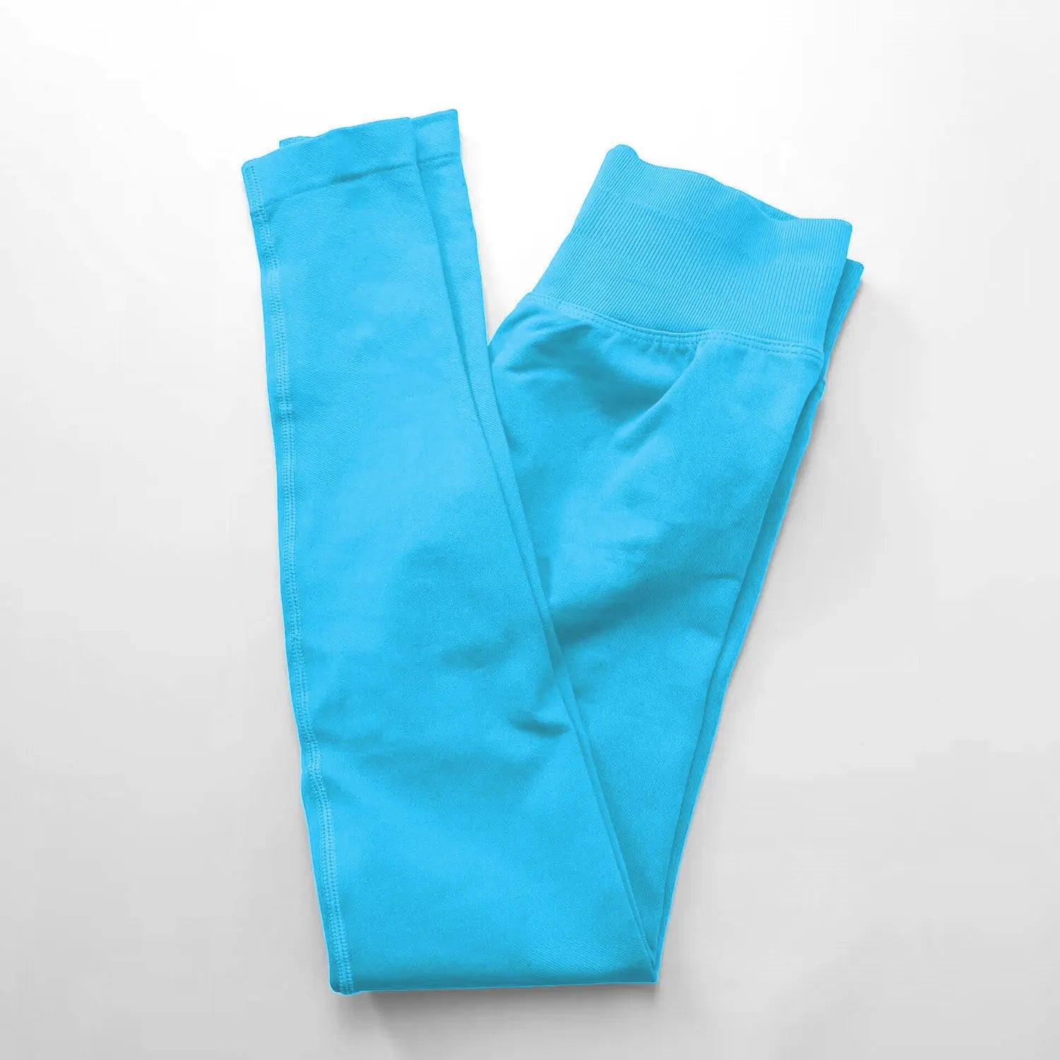 Seamless High Waist Workout Leggings — Squat Proof, Scrunch Butt, 4-Way Stretch