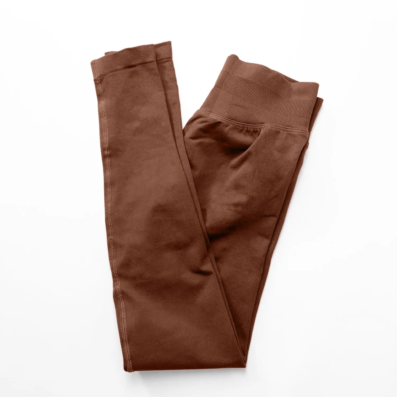 Seamless High Waist Workout Leggings — Squat Proof, Scrunch Butt, 4-Way Stretch