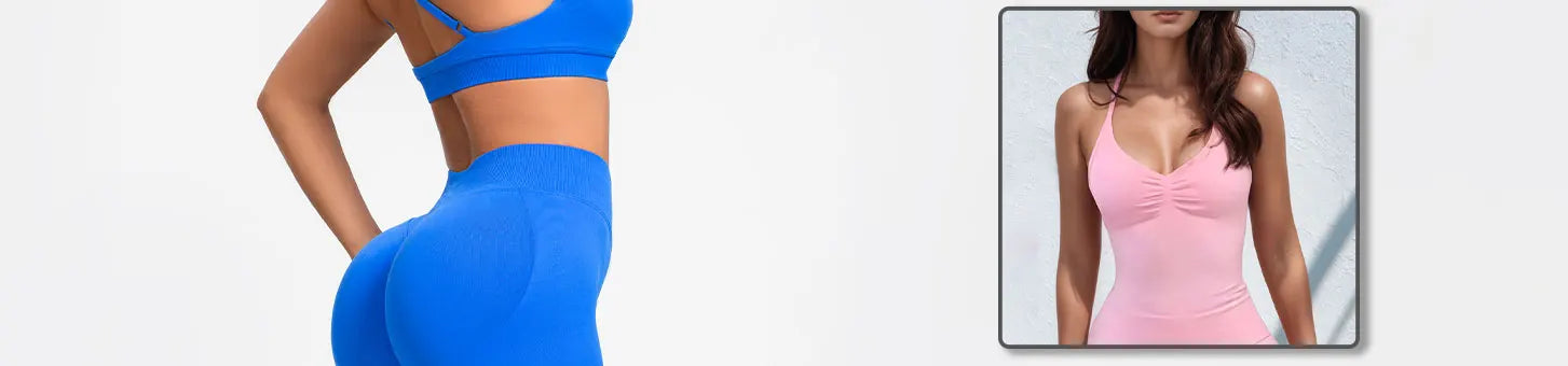Seamless High Waist Workout Leggings — Squat Proof, Scrunch Butt, 4-Way Stretch