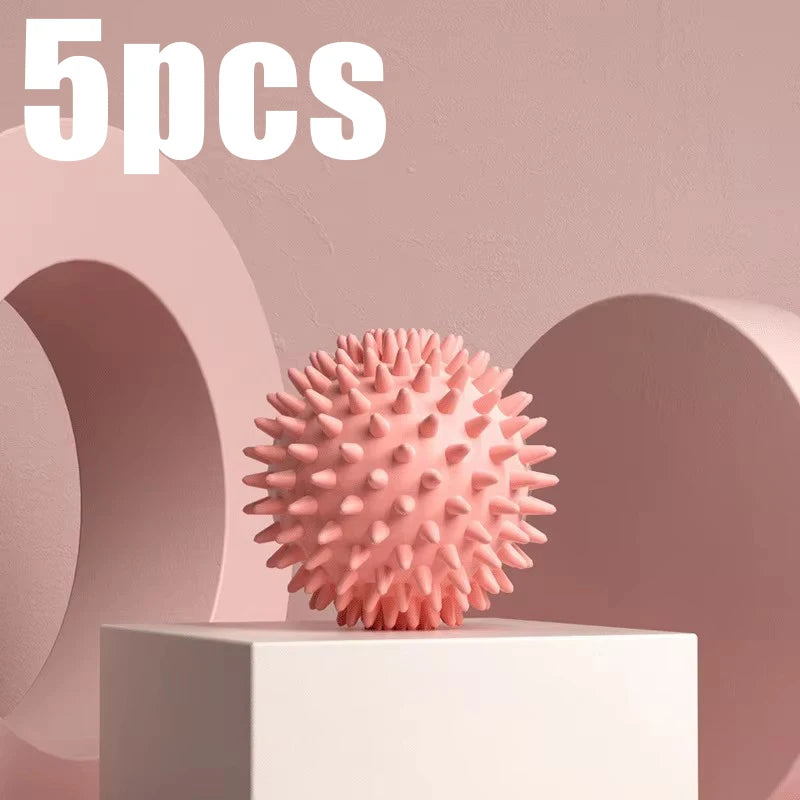 Massage Ball Set 5 Pack — Deep Tissue Trigger Point Relief for Feet, Back & Shoulders