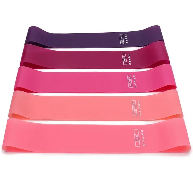Resistance Bands Set 5 Levels — Home Gym Workout Bands for Strength & Recovery