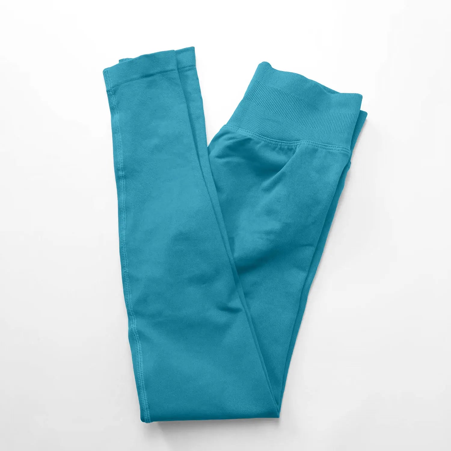 Seamless High Waist Workout Leggings — Squat Proof, Scrunch Butt, 4-Way Stretch