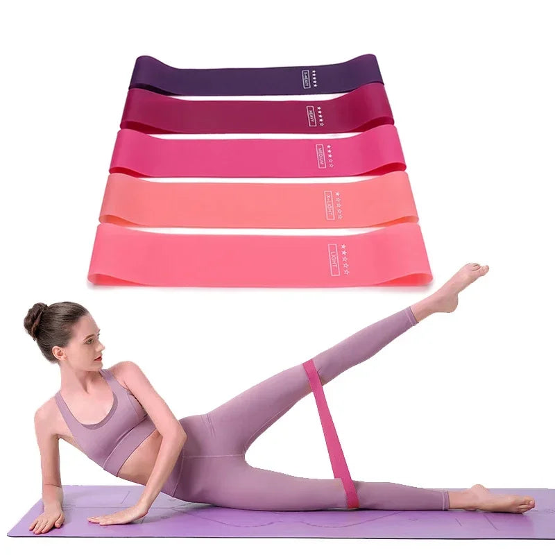 Resistance Bands Set 5 Levels — Home Gym Workout Bands for Strength & Recovery