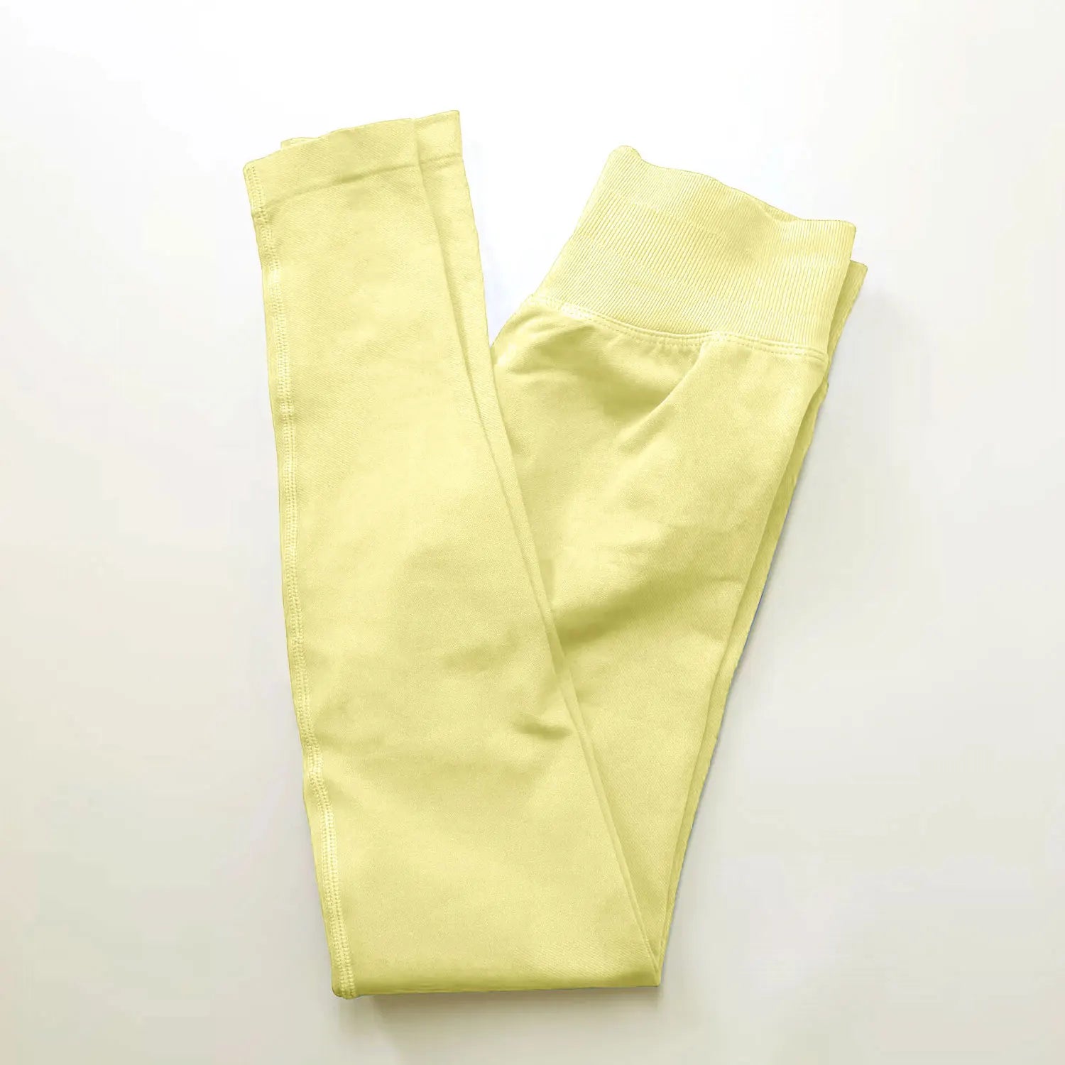 Seamless High Waist Workout Leggings — Squat Proof, Scrunch Butt, 4-Way Stretch