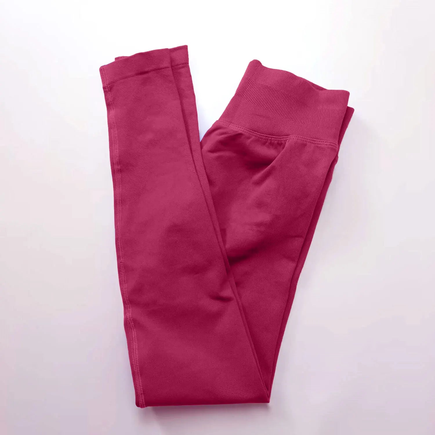 Seamless High Waist Workout Leggings — Squat Proof, Scrunch Butt, 4-Way Stretch