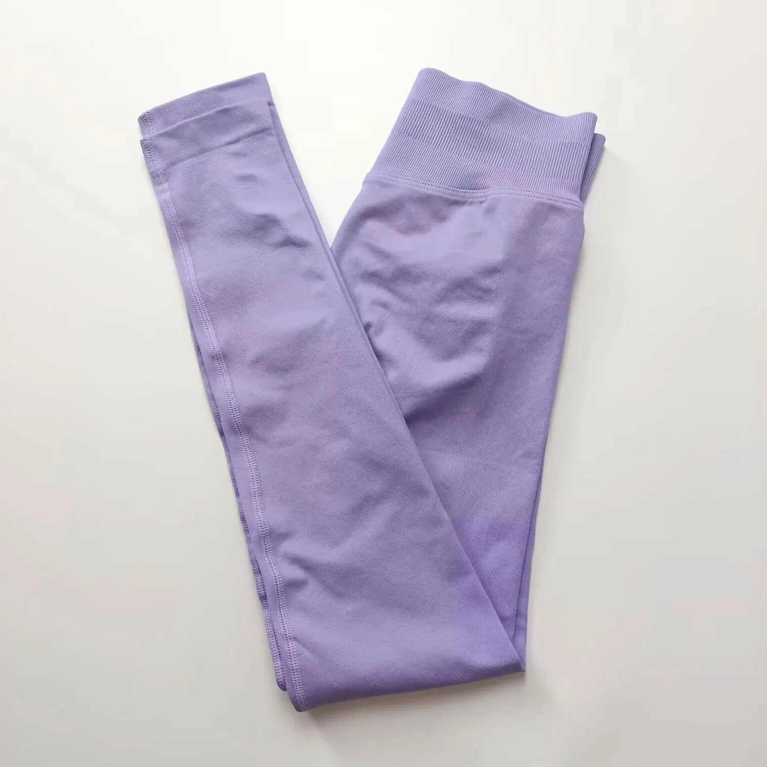 Seamless High Waist Workout Leggings — Squat Proof, Scrunch Butt, 4-Way Stretch