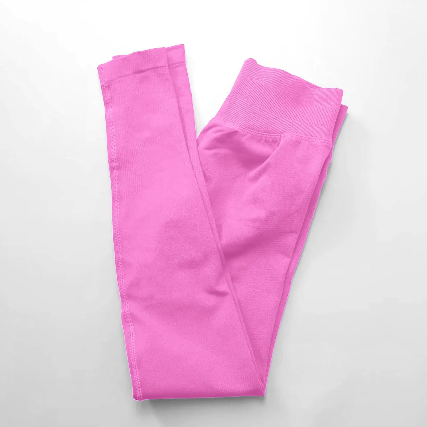 Seamless High Waist Workout Leggings — Squat Proof, Scrunch Butt, 4-Way Stretch