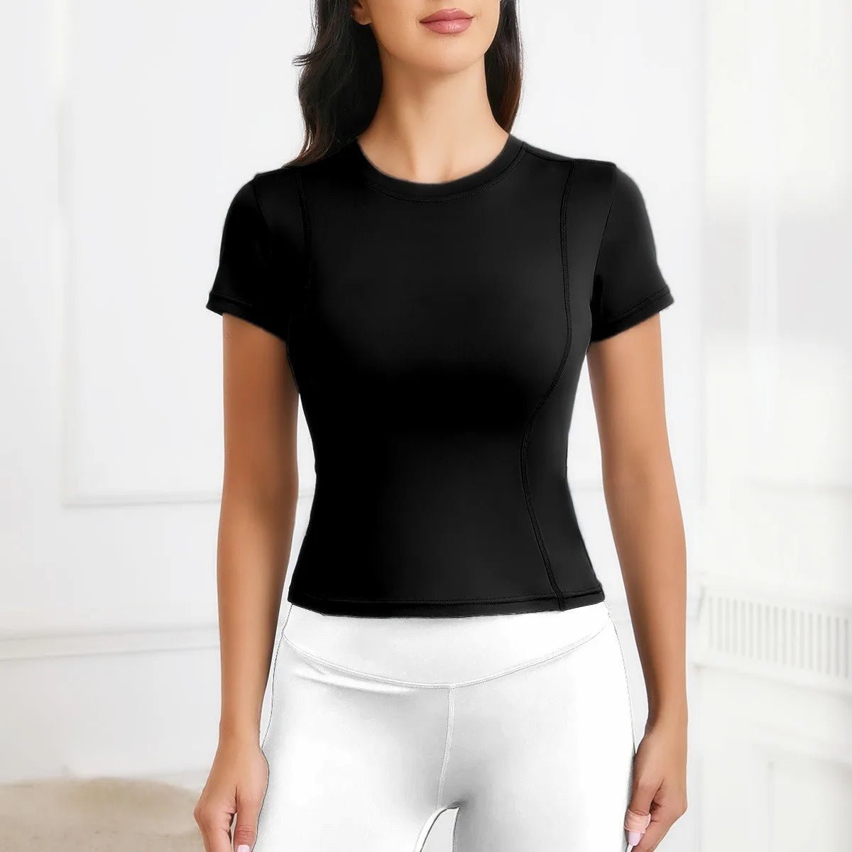Women's Yoga Athletic Top - HealthWealthLiving
