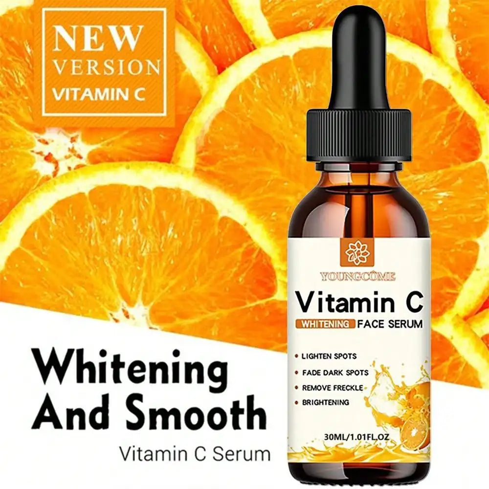 Vitamin C Brightening Face Serum 30ml — Dark Spot Remover, Hydrating & Anti-Aging