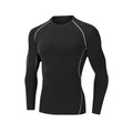 Men's Compression Athletic T-Shirt — Moisture-Wicking Muscle Support Training Top