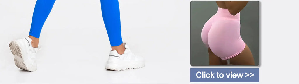 Seamless High Waist Workout Leggings — Squat Proof, Scrunch Butt, 4-Way Stretch