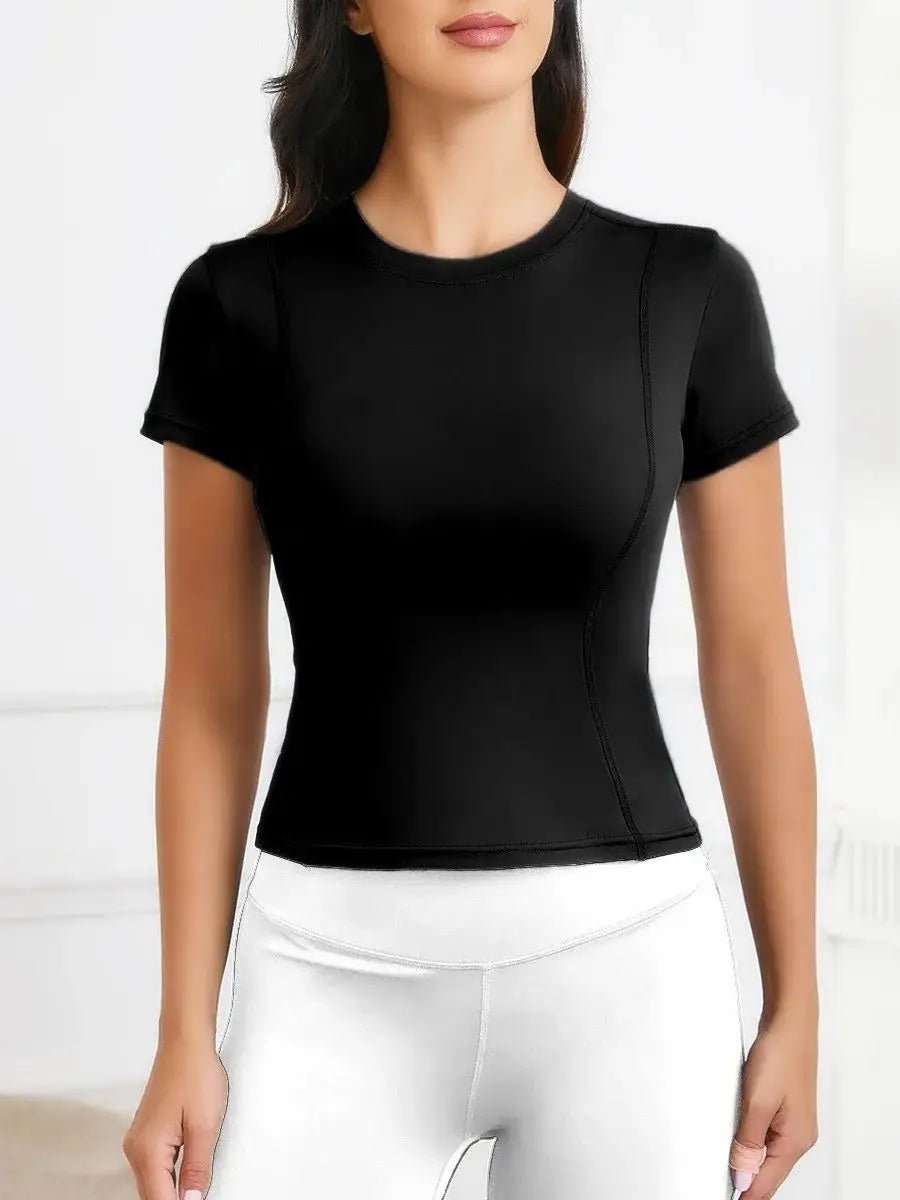 Women's Yoga Athletic Top - HealthWealthLiving