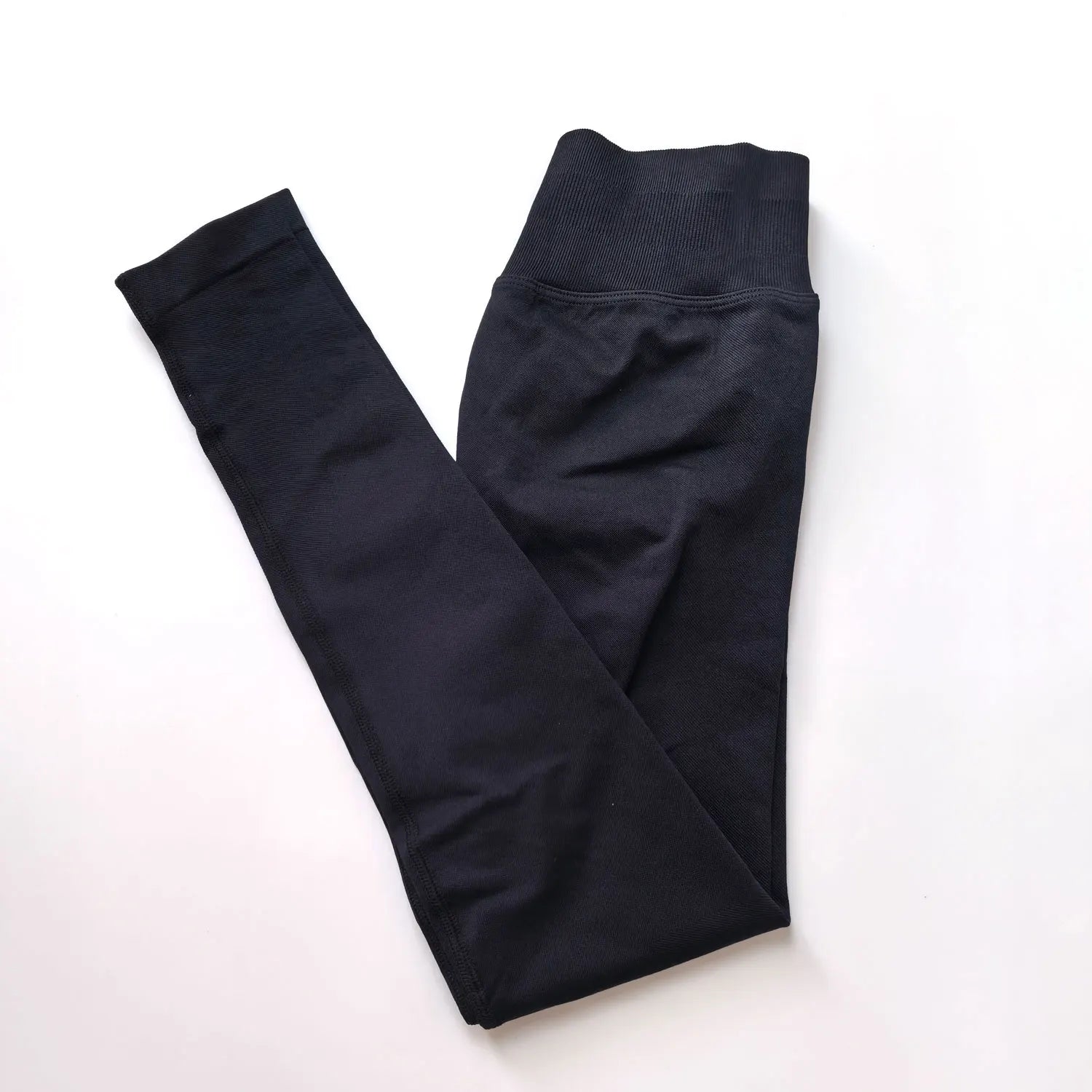 Seamless High Waist Workout Leggings — Squat Proof, Scrunch Butt, 4-Way Stretch
