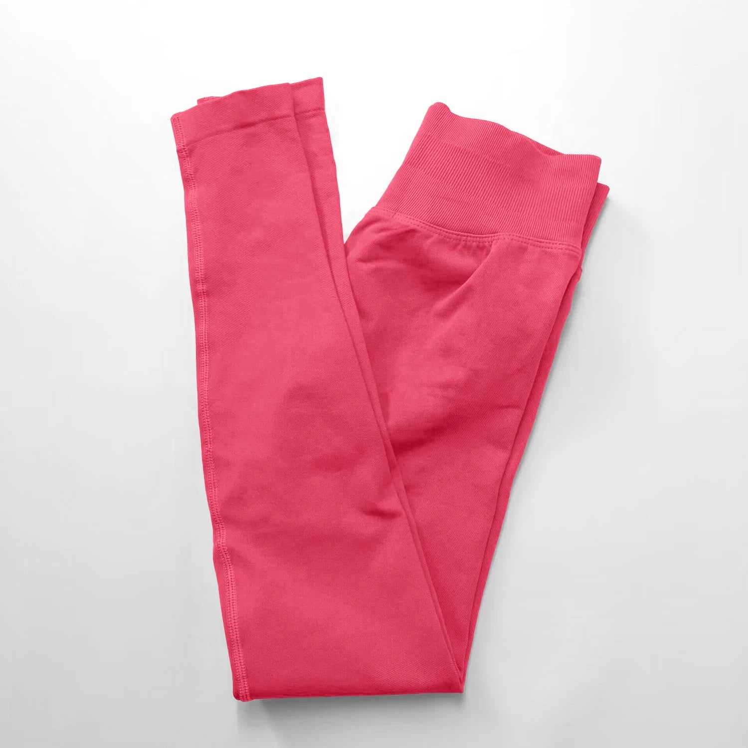 Seamless High Waist Workout Leggings — Squat Proof, Scrunch Butt, 4-Way Stretch