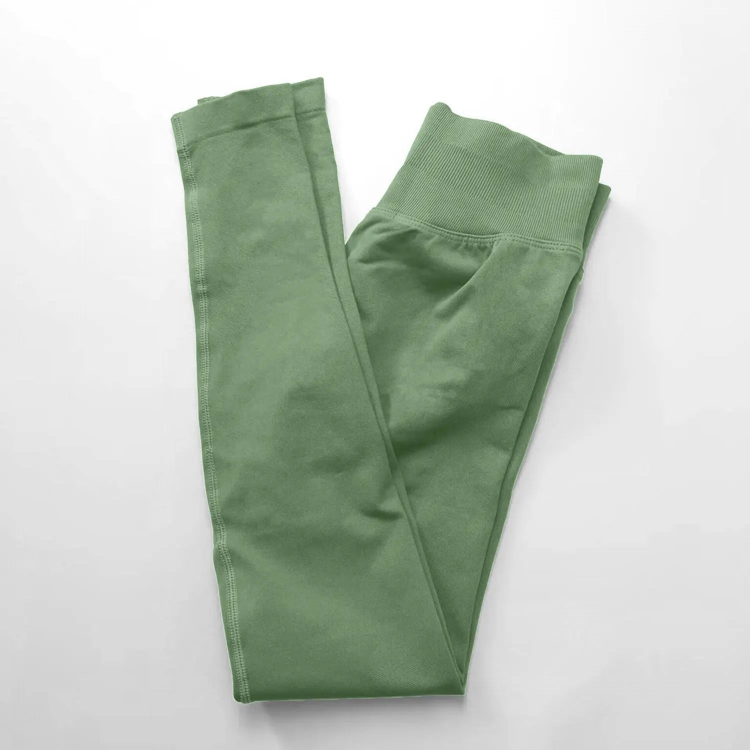 Seamless High Waist Workout Leggings — Squat Proof, Scrunch Butt, 4-Way Stretch