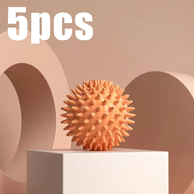 Massage Ball Set 5 Pack — Deep Tissue Trigger Point Relief for Feet, Back & Shoulders