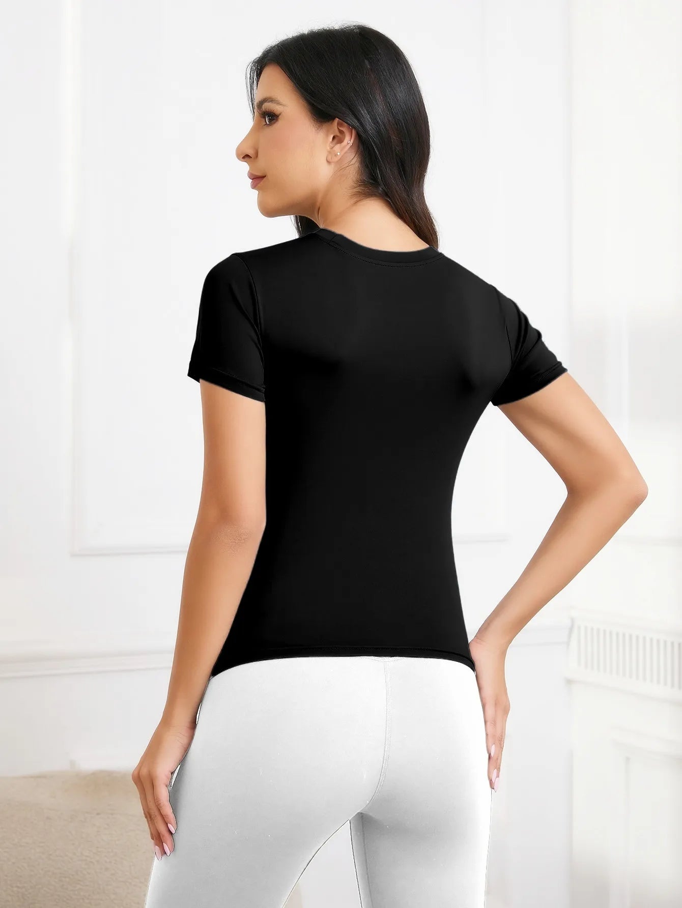 Women's Yoga Athletic Top - HealthWealthLiving