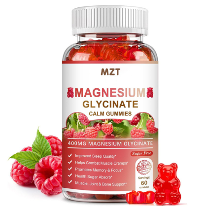 Magnesium Glycinate Gummies — Sleep, Stress & Muscle Recovery Support