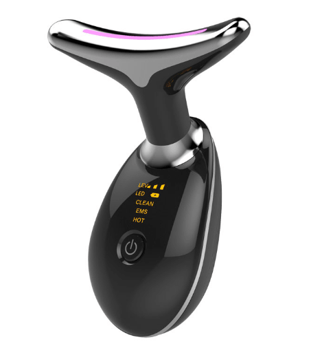 Facial & Neck Sculpting Massager — Microcurrent Skin Tightening Device - HealthWealthLiving