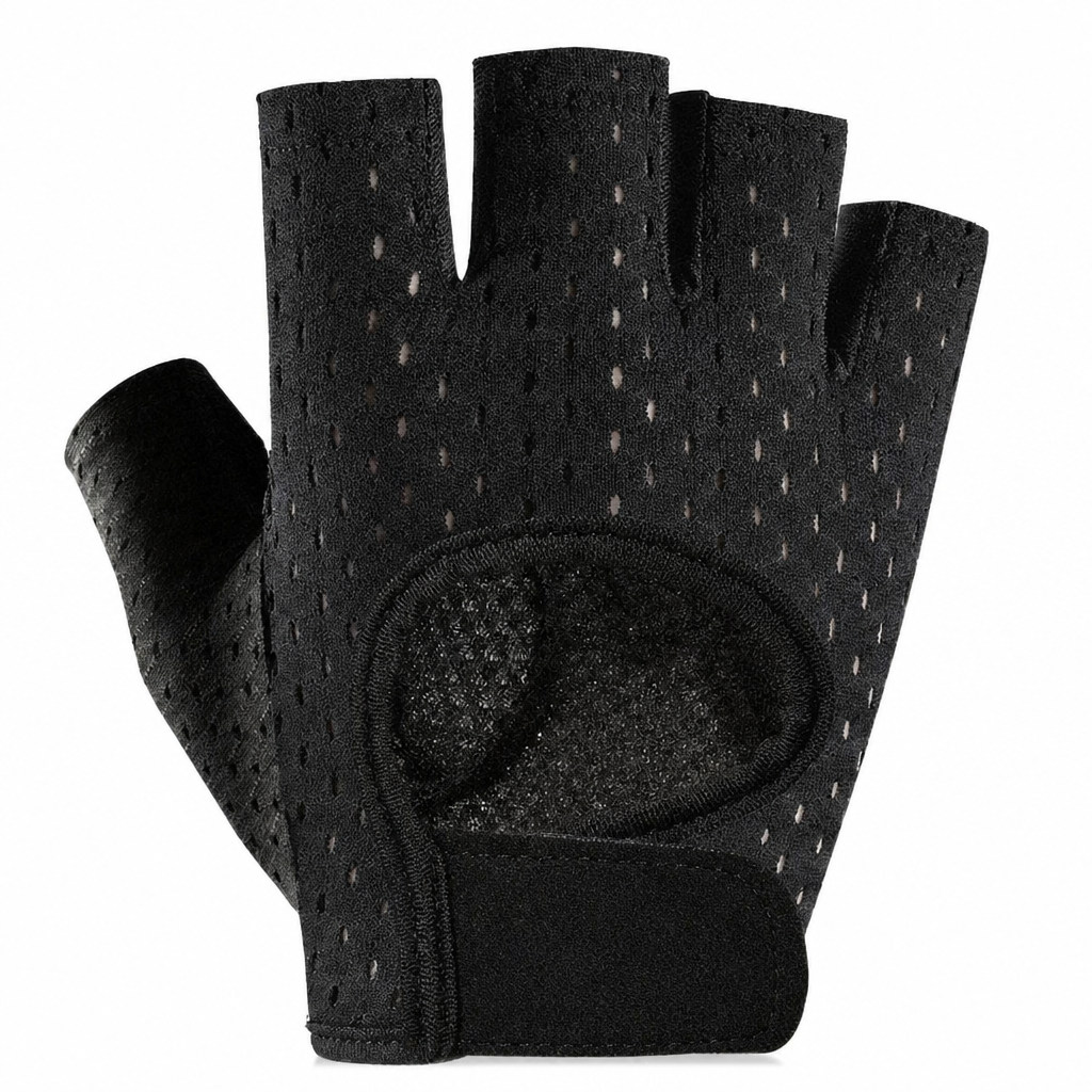 Breathable Half Finger Fitness Gloves — Grip & Support for Training